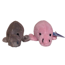Load image into Gallery viewer, SEA LIFE Dugong Plush Magnet Pink