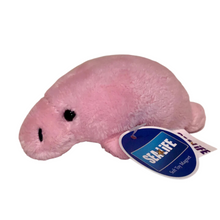 Load image into Gallery viewer, SEA LIFE Dugong Plush Magnet Pink