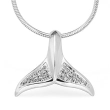 Load image into Gallery viewer, World Treasure Whale Tail Necklace