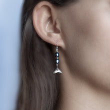 Load image into Gallery viewer, Ocean Creations Whale Tail Earrings