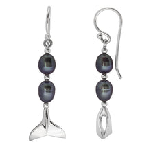 Load image into Gallery viewer, Ocean Creations Whale Tail Earrings