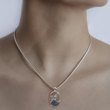Load image into Gallery viewer, Breaching Humpback Whale Necklace