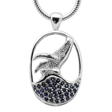 Load image into Gallery viewer, Breaching Humpback Whale Necklace