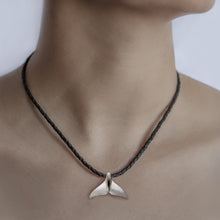 Load image into Gallery viewer, Humpback Whale Fluke Necklace