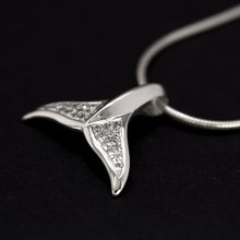 Load image into Gallery viewer, World Treasure Whale Tail Necklace