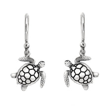 Load image into Gallery viewer, Sea Turtle Drop Earrings