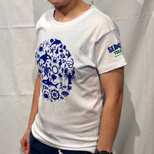 Load image into Gallery viewer, SEA LIFE Trust Montage Ladies t-shirt White