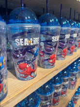 Load image into Gallery viewer, Sea Life Spiral Straw Liquid Tumbler

