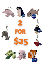 Load image into Gallery viewer, SEA LIFE Penguin Plush Keyring
