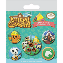 Load image into Gallery viewer, Animal Crossing Islander Badge Pack

