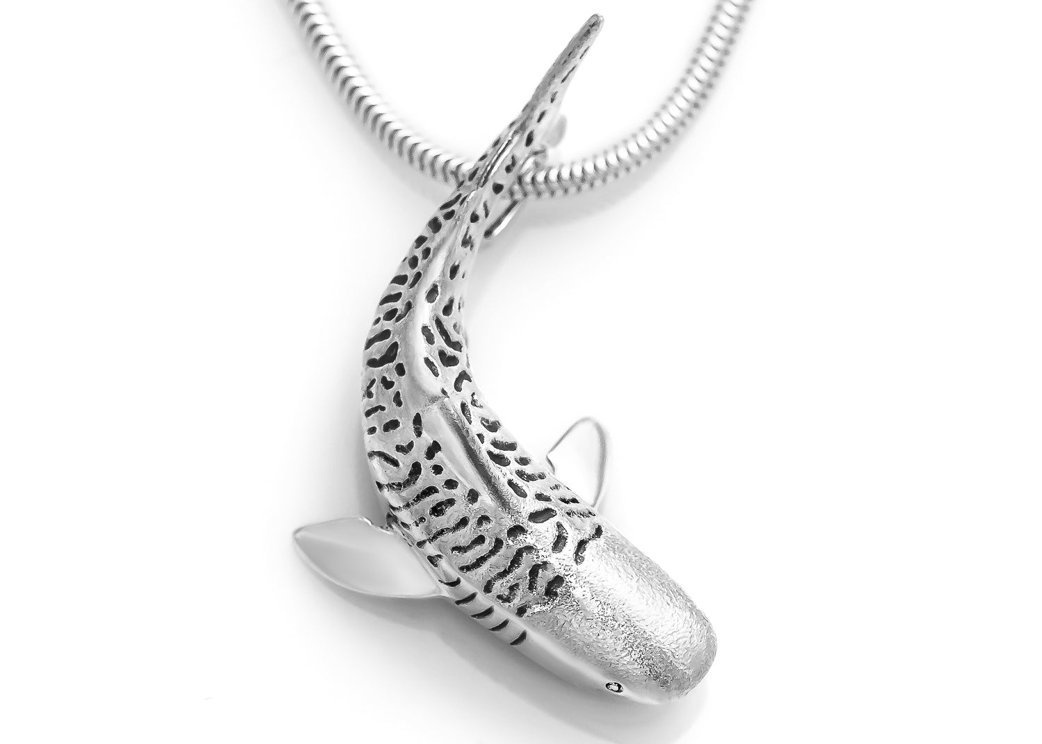 Buy Whale Shark Wood Charm Necklace Online in India - Etsy