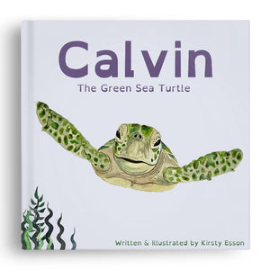 Calvin the Green Sea Turtle