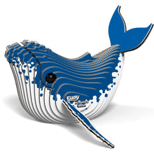 Load image into Gallery viewer, EUGY 3D Cardboard Model Kit Humpback Whale
