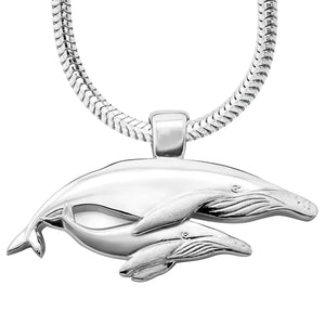Nala And Mirrhi Humpback Whale Necklace