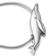 Load image into Gallery viewer, Baby Humpback Whale Necklace
