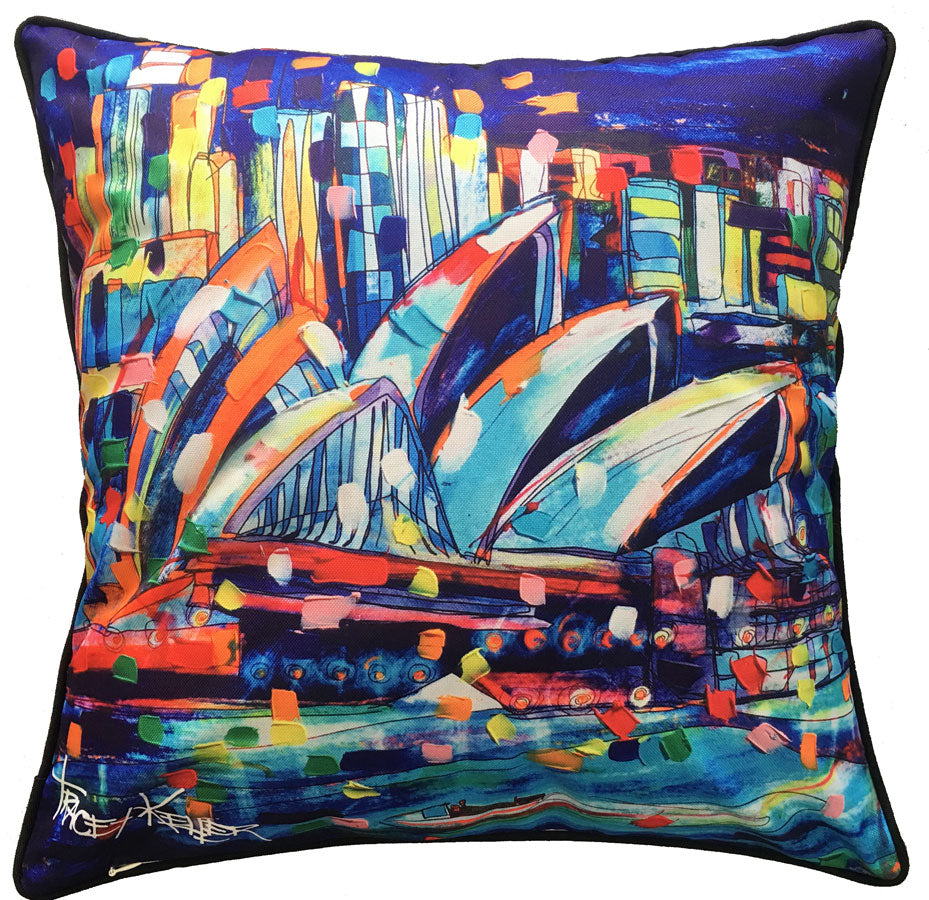 Tracey Keller Sydney Opera House Cushion Cover