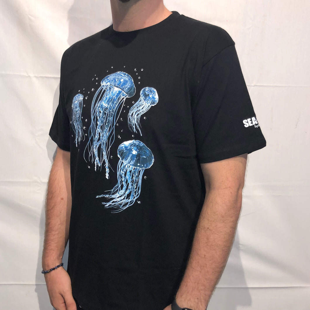 SEA LIFE Sydney Jellyfish Unisex t-shirt Black