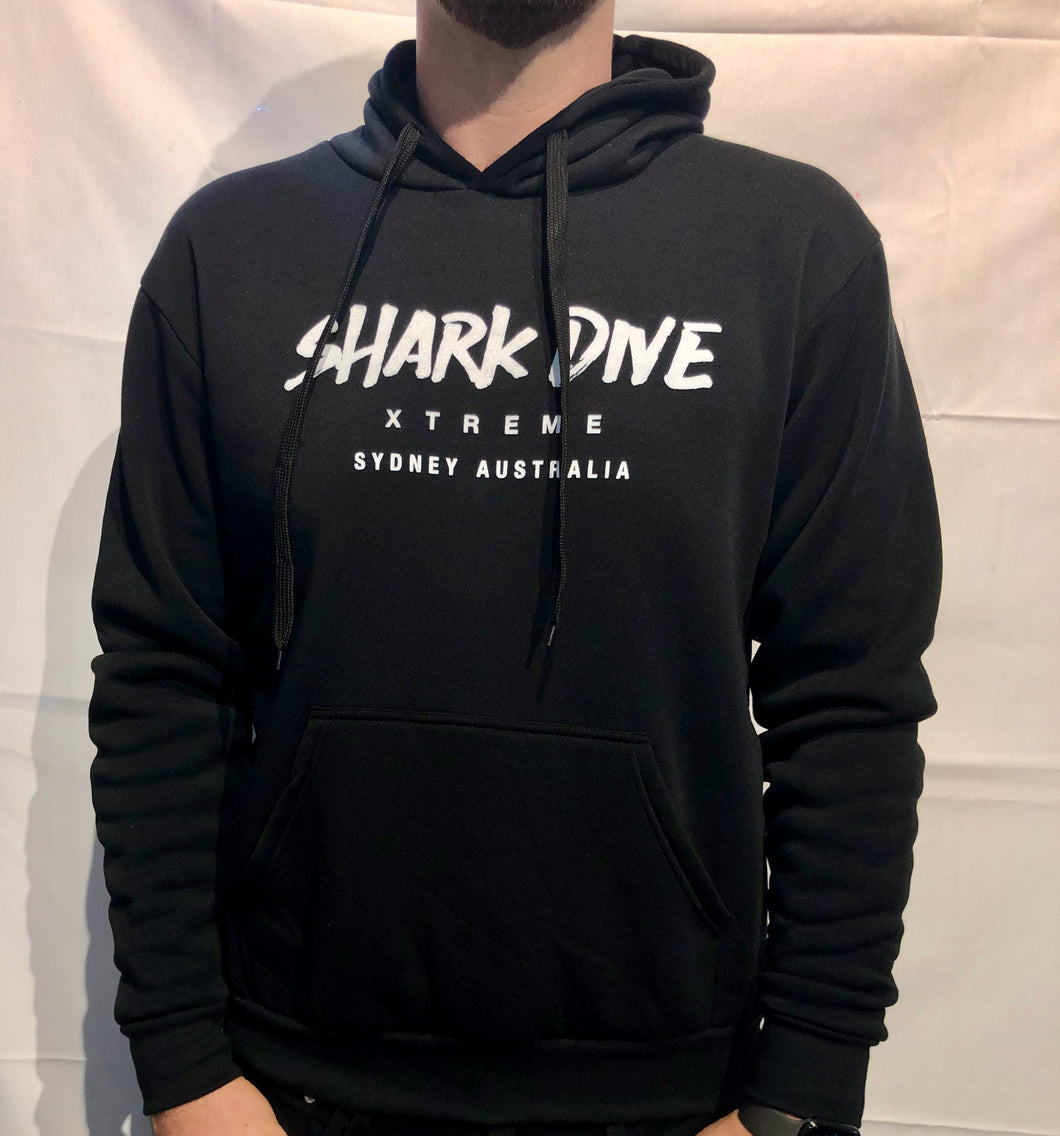 Shark Dive Xtreme Unisex Hoodie Black