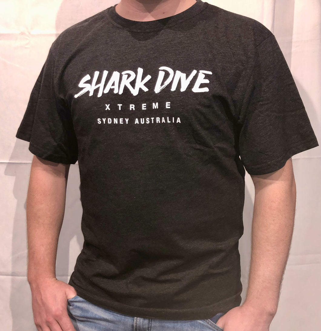 Shark Dive Xtreme Unisex t-shirt Black Marle