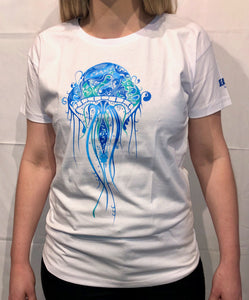 SEA LIFE Sydney Jellyfish Ladies t-shirt White