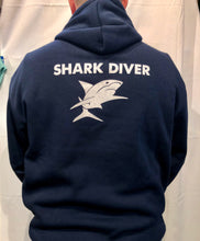 Load image into Gallery viewer, Shark Dive Xtreme Unisex Hoodie Navy
