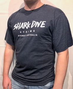 Shark Dive Xtreme Unisex t-shirt Blue Marle