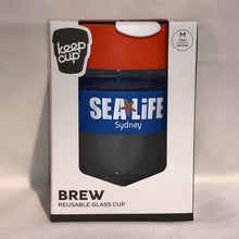 Load image into Gallery viewer, SEA LIFE Sydney KeepCup Brew Blue Band, Orange Lid

