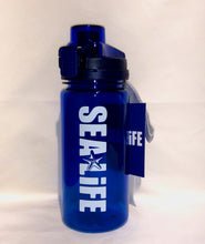Load image into Gallery viewer, SEA LIFE Water Bottle Blue
