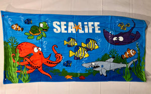SEA LIFE Under the Sea Towel