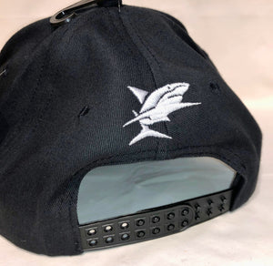 Shark Dive Xtreme Black Baseball Cap Size 58