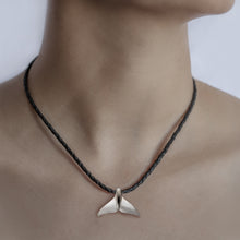Load image into Gallery viewer, Humpback Whale Fluke Necklace
