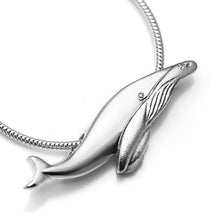 Load image into Gallery viewer, Baby Humpback Whale Necklace
