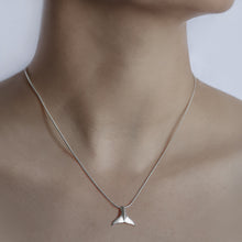 Load image into Gallery viewer, Classic Fluke Whale Tail Necklace
