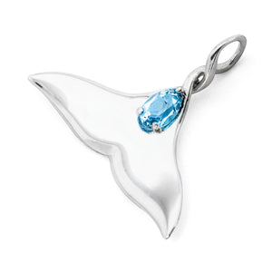 Angel of the Sea Whale Tail Necklace