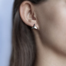 Load image into Gallery viewer, Whale Tail Stud Earrings
