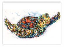 Load image into Gallery viewer, Tracey Keller Turtle Greeting Card
