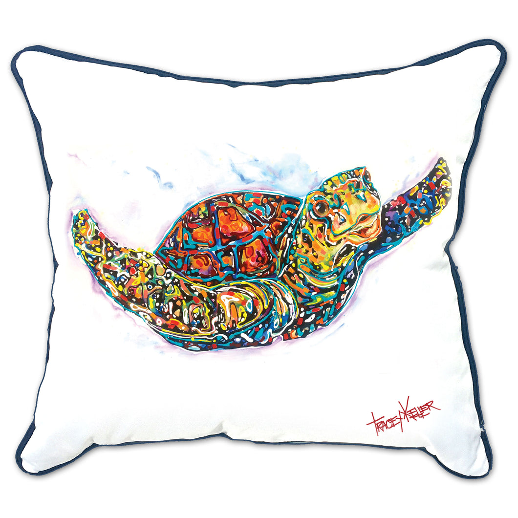 Tracey Keller Turtle Cushion Cover