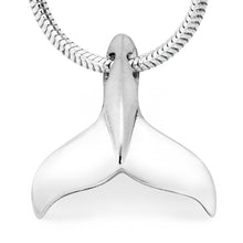 Load image into Gallery viewer, Diving Fluke Whale Tail Necklace
