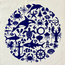 Load image into Gallery viewer, SEA LIFE Trust Montage Ladies t-shirt White
