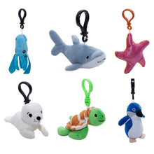 Load image into Gallery viewer, Plush Bag Clip Style Keyring
