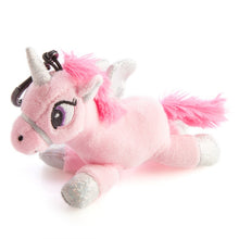 Load image into Gallery viewer, Unicorn Plush Keyring with Sound
